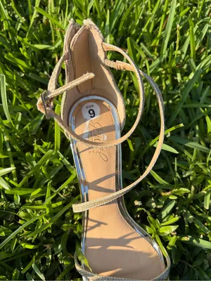 Jewel Badgley Mischka Galen Platform Glitter Evening Sandals – Size 9 thumbnail 5