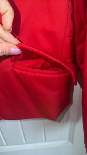 Women’s Lilla P Red Blazer Jacket XS thumbnail 6