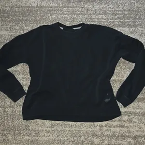 Under Armour Project Rock Crewneck Sweatshirt Black M Soft Gym Training Top thumbnail 2
