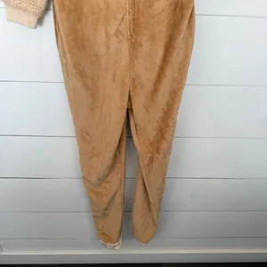 Star Wars Adult Small Grogu One Piece Pajama Zip Up Hooded thumbnail 2