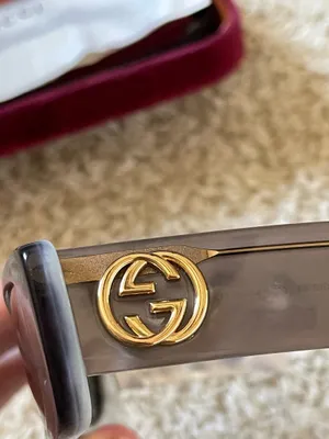 Gucci GGO516S Square Grey Sunglasses  thumbnail 4