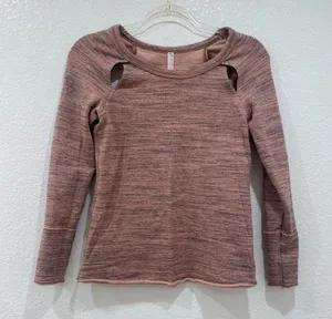 Free people movement peekaboo sweatshirt size L thumbnail 1