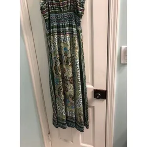 Maxi‎ Dress XL Paisley Design thumbnail 5