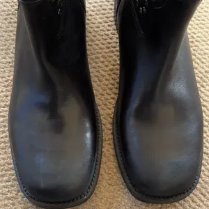 NEW in Box Free People Leather Harmony Studded Boots Black Size 9 thumbnail 9