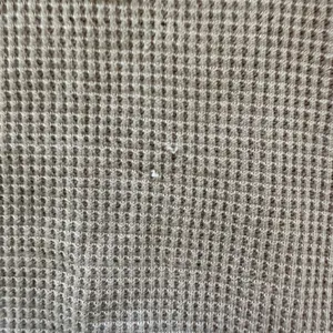 Wild Fable Blush Pink Long Sleeve Thermal Waffle Knit Henley Crop Shirt M thumbnail 7