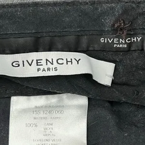 Givenchy Gray Dress Trousers pants professional office wear workwear wool thumbnail 7