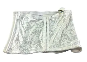 2XL silky lace detail waist corset thumbnail 1