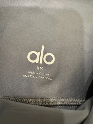 Alo Airlift Legging in Steel Grey 7/8 Size XS thumbnail 3