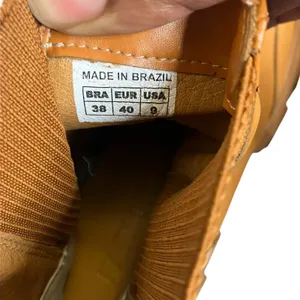 FARM RIO Women's Tan Lug sole Chelsea Boots Size 9 thumbnail 12