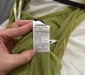 SHEIN Olive Green Backless Halter Maxi Dress Size S US 4 thumbnail 6