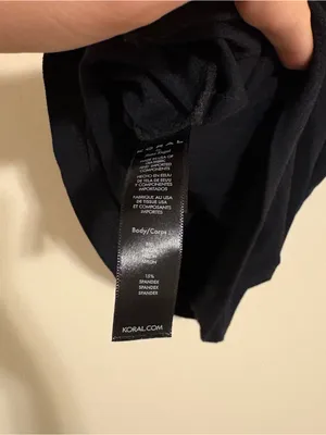 Koral Activewear Black Basic Tank size XS thumbnail 5