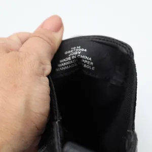 Steve Madden Jody Black Chelsea Lug Sole Block Heel Boots Womens Size 10 thumbnail 5