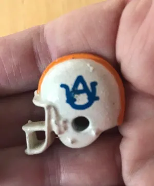 Handmade University of Auburn Earrings Helmet thumbnail 6