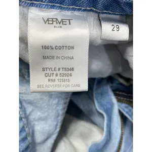 Altar'd State Women's Blue Distressed High Rise Wide Leg Denim Jeans Size 29 thumbnail 6
