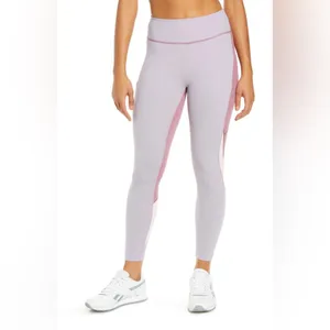 OUTDOOR VOICES Purple Colorblock Leggings Size XL thumbnail 3