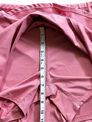 Tommy Bahama Golf Skort Pink Ruffle Hem Hidden Pocket Mini Skirt Medium thumbnail 6