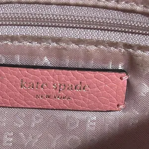 Pink Kate Spade Tote Bag with Pink Lining zip closure thumbnail 9