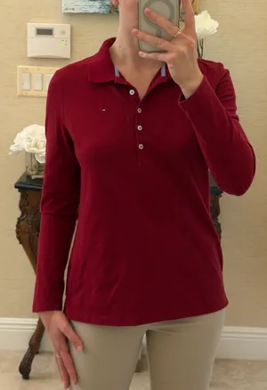 Tommy Hilfiger Long Women’s Sleeve Button-Up thumbnail 2