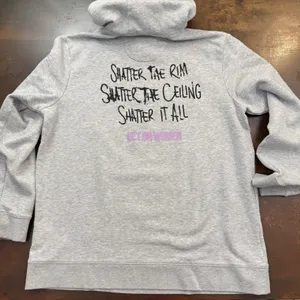Fanatics Heather Gray Bet On Women WNBPA Basketball Sports Hoodie Sportswear 2XL thumbnail 3
