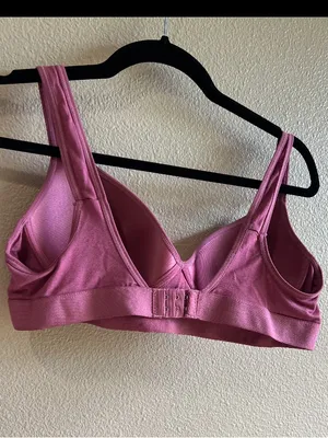 FITWELL Everyday Wireless Soft-Cup Bra in Dusty‎ Rose size 38C thumbnail 3