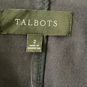 Talbots Blazer Jacket Blue Navy Sz 2 thumbnail 4