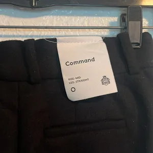 Aritzia Command Black Straight Leg Pants thumbnail 10