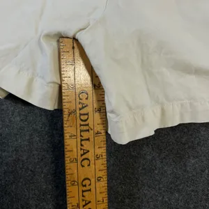 Uniqlo‎ Linen Blend Skort Cream Off White Wrap Front Mini Shorts Womens Small thumbnail 6
