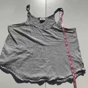 ❤️Zara trafaluc white with black strips tank top thumbnail 4