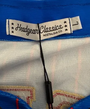 NWT Headgear Classics Large Baseball Jersey 80’s Back To The Future $120 MSRP thumbnail 6
