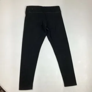 Victoria’s Secret PINK Black Classic Cotton Leggings Dog Logo Size Large thumbnail 2