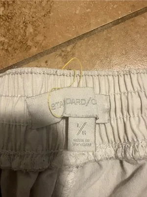 Universal Standard White Cargo Shorts thumbnail 2