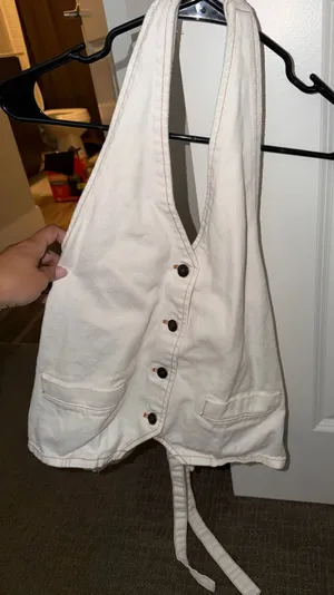 Princess Polly Denim top thumbnail 1