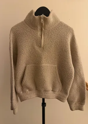 American Eagle Sherpa Quarter Zip Arie thumbnail 1