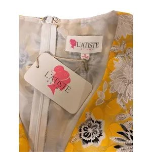 L’Atiste by Amy maxi dress tiered sz Small NWT thumbnail 5