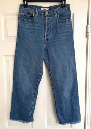 Levi’s Ribcage‎ Straight Ankle High Waist Jeans Size 29 thumbnail 1
