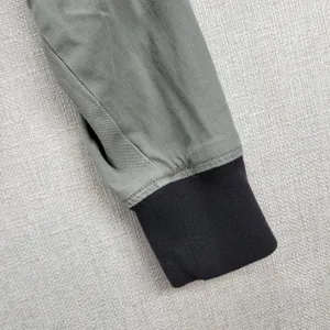 Sanctuary Womens Jacket Size M Olive Green Zip Up Military Twill Bomber Crop thumbnail 11