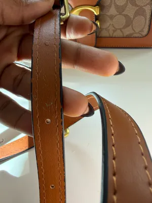 Coach Brown Shoulder Bag Leather thumbnail 12