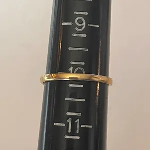 Vintage Diamond Cut Filagree Ring Gold thumbnail 6