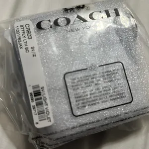 NWT Coach Butterfly Bag Charm Lilac thumbnail 2