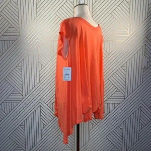 Free People Keep it Casual Tee‎ in Coral Coast thumbnail 8