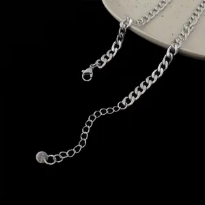 Titanium Steel Good Luck Pendant Necklace for Men Women,Punk Hip Hop Necklace thumbnail 2