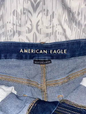 American Eagle Curvy High-Rise Shorts Shortie Jean 6 thumbnail 2