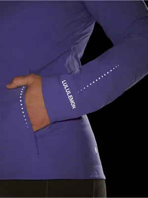 #44 NWOT Lululemon Fast And Free Windbreaker Women's Purple Active Jacket Size 4 thumbnail 6