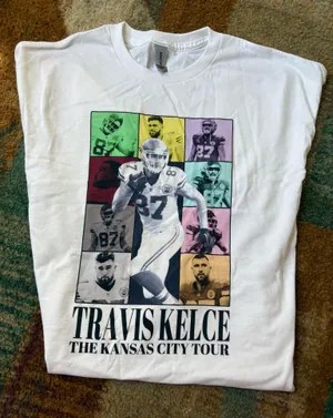 The Vintage Shop Kansas City Chiefs Travis Kelce Shirt thumbnail 2