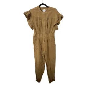 SAYLOR Christina Cotton Gauze Flutter‎ Sleeve Jumpsuit *NO BELT* Medium thumbnail 2