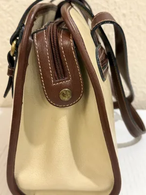 Vintage Rampage Beige Brown Shoulder Bag Classic 90s Y2K Structured Purse thumbnail 14