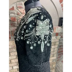 Ross formal dress prom beaded silk 1990s NWT thumbnail 7