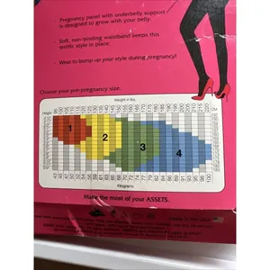 New Spanx Marvelous Mama Assets Shaping Tights in Opaque Stripe Size 3 Maternity thumbnail 3