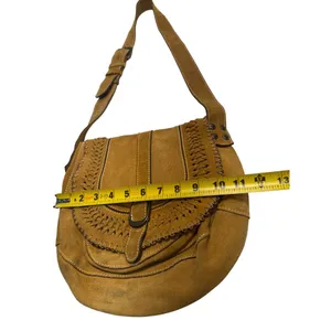 Patricia Nash Womens Brown Leather Suede Hobo Shoulder Bag SKU 7280 thumbnail 5