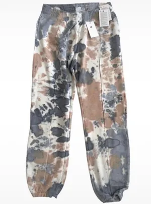 Nike Loose Fit Tie Dye Cuffed Sweatpants in Slate Blue, Medium thumbnail 12